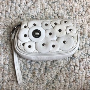 Cole Haan White Wristlet!